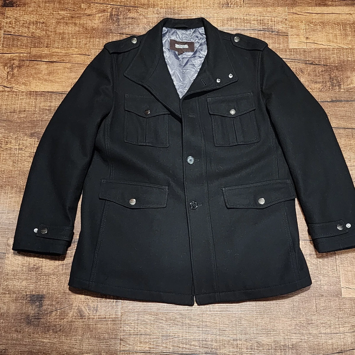 Michael kors best sale wool coat mens
