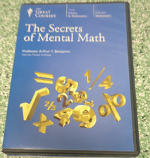 Great Courses = Secrets of Mental Math = CASE...