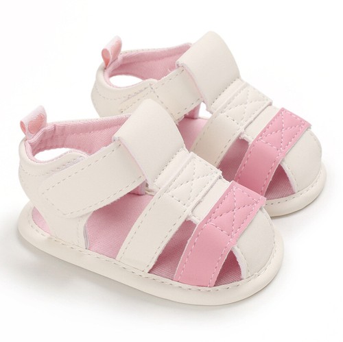 Newborn Baby Boy Girl Soft Pram Shoes Infant Child Summer Sandals Slipper 0-18M - Picture 10 of 13
