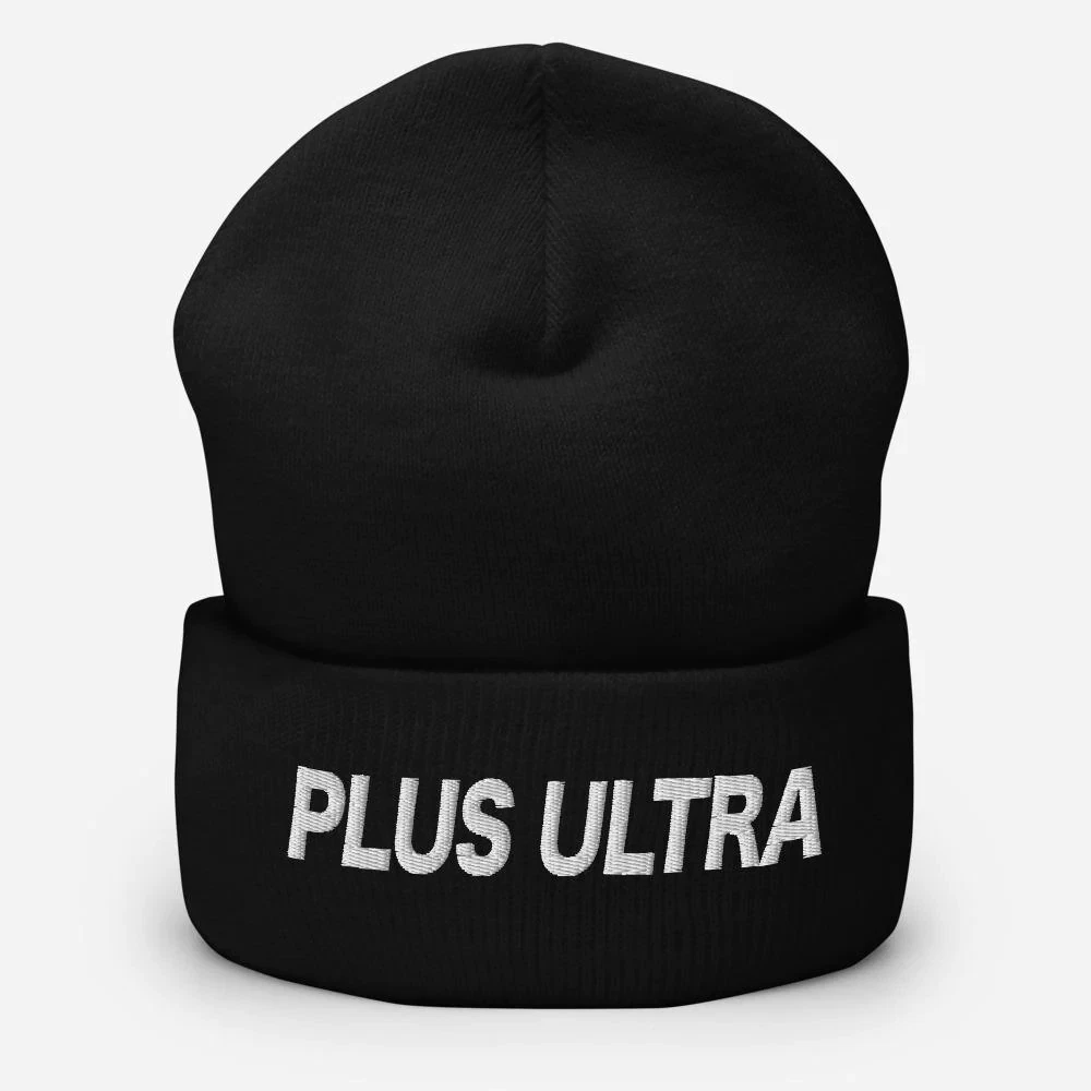 Plus Ultra Embroidered Unisex Cuffed Beanie
Opens in a new window or tab