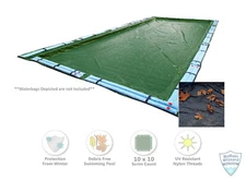 Buffalo Blizzard Swimming Pool Supreme Winter Cover w/ Leaf Net - (Choose Size)