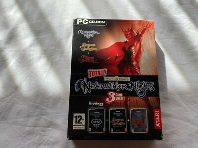 Neverwinter Nights Deluxe + Shadows Of Undrentide + Hordes Of The Underdark CIB