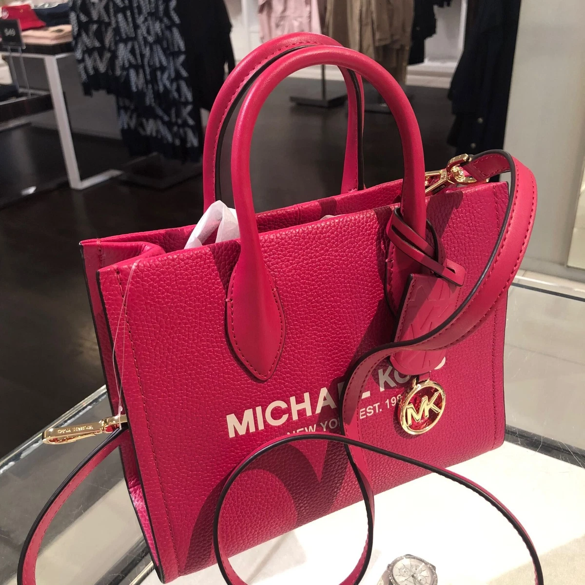 Michael kors pink small purse sale