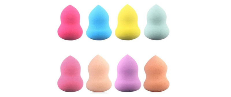 Five pc Makeup Sponge Foundation Blenders Puff Flawless Powder Smooth Beauty New