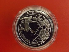 * Selten! Fu&szlig;ball WM Germany 2006 * 10 Pesos 2007 Silber 1 Oz 999 (KOF 4)