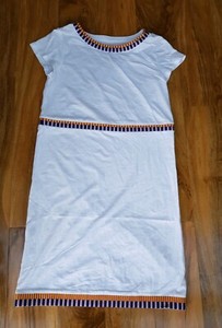 sena embroidered jersey dress