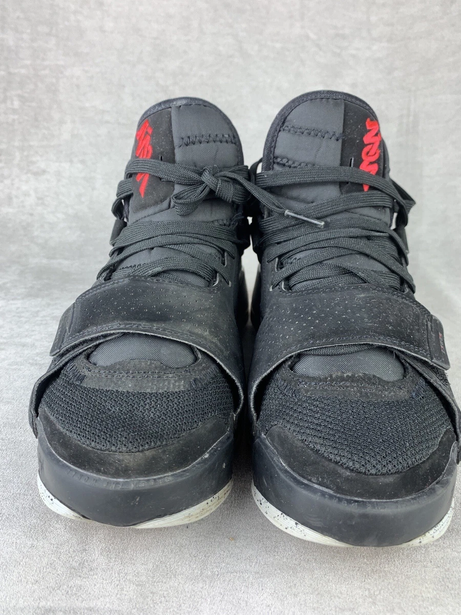 Youth 6.5 Air Jordan Zion 2 “Black Cement” Athletic Basketball Sneakers ...