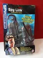 Vtg Nos Spy Gear 2 Way Walkie Talkies Headsets New 2002