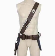 Mandalorian Baldric Soldier Costume Accessories Bullet Cosplay Belt Holsters