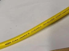 TPC 61406 18/6C Trex-Onics Braid-Shielded Continuous Flex 600V Cable Yellow/10ft