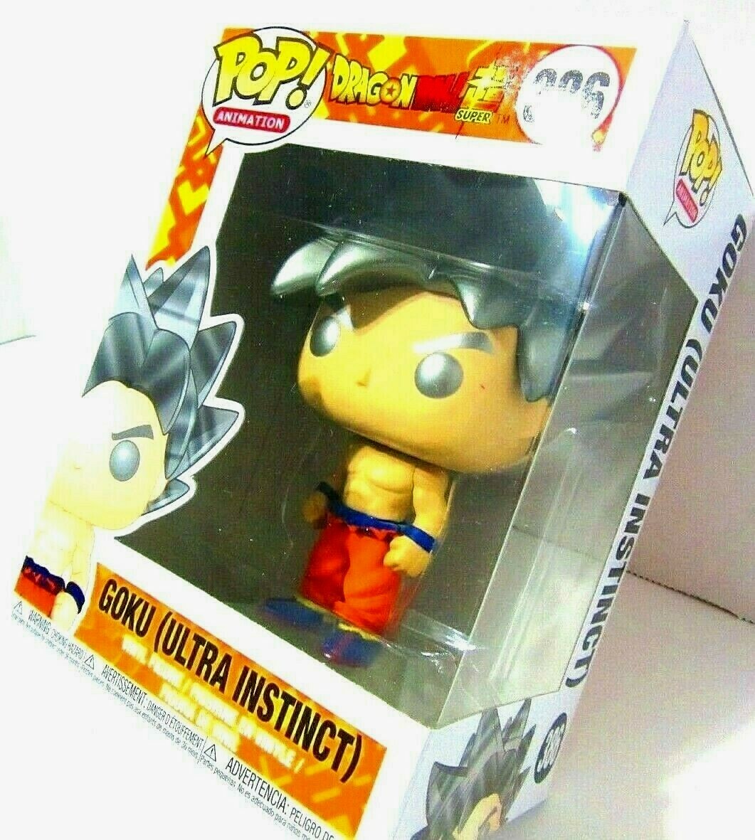 Funko Pop Animation: Dragon ball Super - Goku Ultra Instinct Form Collectible