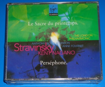 Kent Nagano STRAVINSKY Le Sacre du Printemps, Persephone - Virgin 2CD SEALED