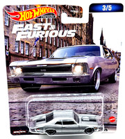 Hot Wheels Premium Auto Fast & Furious Car 1970 Chevrolet Nova Ss 3/5