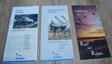 NABU Flyer Vogelbeobachtungen auf Rügen Voge...