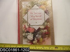 QTY=6: 6650502(5) For Someone Special Christmas Card TDX06648087Q W/Envelope