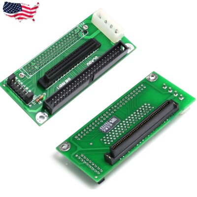 SCSI SCA 80-Pin To SCSI 68-Pin/IDC 50-Pin Adapter SCSI 80-68-50 CARD