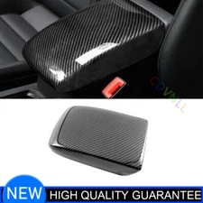 For Volkswagen Tiguan 17-21 Carbon Fiber Car Armrest Box Cover Trim Protector 1*