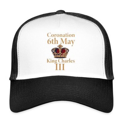 King Charles III Coronation Trucker Cap