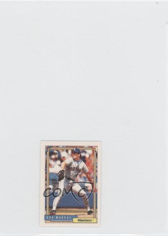 1992 Topps Micro Box Set Rob Murphy #706 3bz