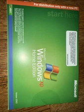 Microsoft WINDOWS XP Home Edition 2002 Includes Service Pack 2 (No Product Key)