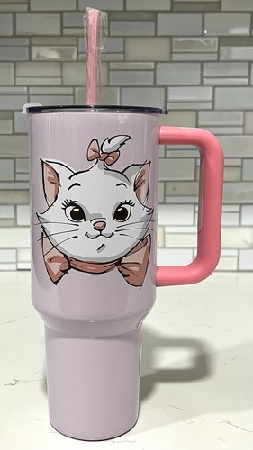 Aristocats ‘Marie’ Pastel Purple & Pink Insulated Tumbler 40 oz. Disney