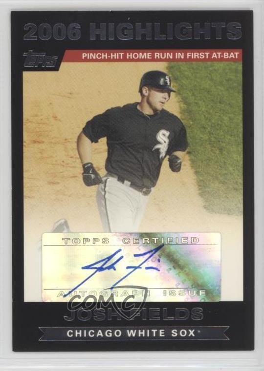2007 Topps 2006 Highlights Josh Fields #HAJF Auto 0af