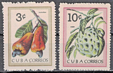 CARIBBEAN COUNTRIES:1963 SC#803-04 MNH Cashew nut, Custard apple AP5712