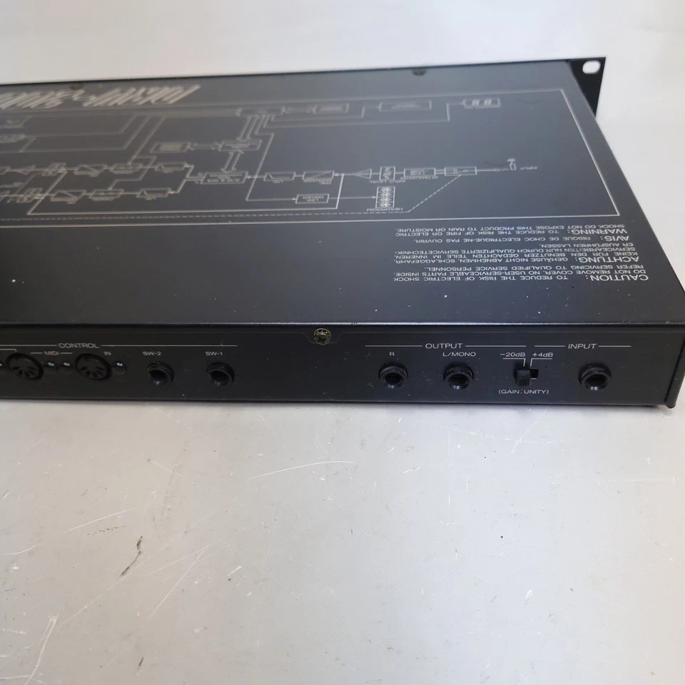 Unidad de rack multiefectos de reverberación digital KORG DRV-2000 de Japón Foto 4 de 4