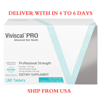 VIVISCAL PRO - Professional Hair Growth Tablets 180 Exp. 12/2027