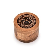 Kimona Dog Urn Wooden Pet Memorial Keepsake Cremation Urns For Ashes Pet Urn