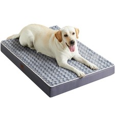 Orthopedic Memory Foam Large Dog Bed 36x24 Waterproof, Removable Cover, NonSlip