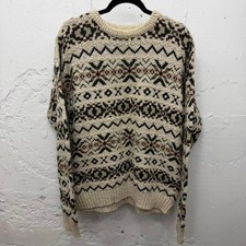 Vintage FieldMaster Crewneck Knit Pullover Sweater Grandpa 90s