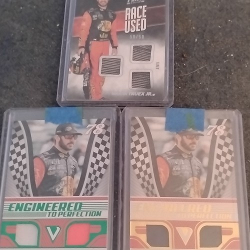 Panini Martin Truex Jr. Prime Racing 2018 NASCAR Card Lot - 3 Cards, Race Used,…