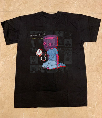 Look Alive Trash Boat Album UK Band Tour Full size S to 5XL T-shirt