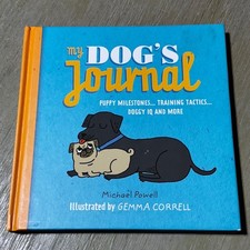 My Dog's Journal Puppy Memory  Training Keepsake Book - New, never used 