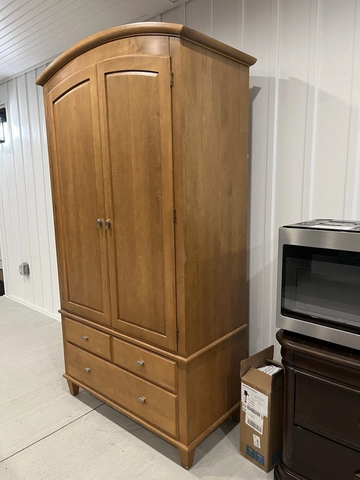 Гардероб шкаф Итан Аллен - клен - Изображение 2 из 4