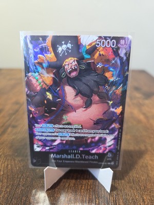 Marshall D. Teach - OP09-081 Leader Foil - Starter Deck 27 - One Piece English