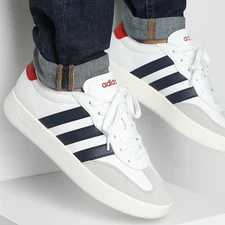 Adidas Barreda Men’s Athletic Shoe White Sneaker Footwear Casual Trainers #228