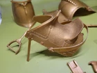 VINTAGE 1960s MARX JOHNNY WEST GOLD KNIGHT ACCESSORIES