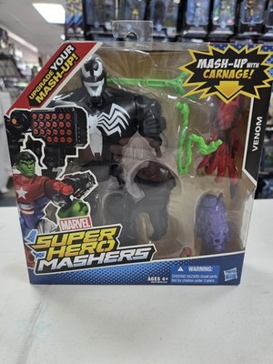 VENOM 2013 MARVEL SUPER HERO MASHERS ACTION FIGURE Sealed SEE PICTURES 