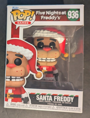 FNAF Five Nights At Freddy s Funko Pop Holiday Santa Freddy 936 NEW Vinyl Figure