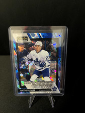 Matthew Knies	23-24 UD OPC Platinum Hockey Marquee Rookie Blue Fragment 65/125
