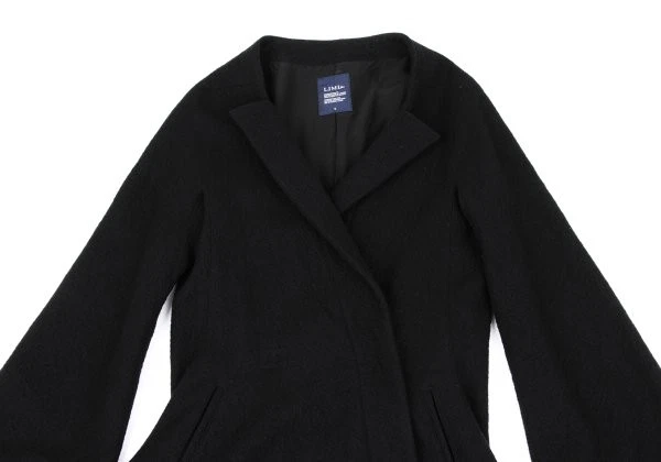 Chaqueta LIMI feu Lana Sin Cuello Diseño Solapa Pico Talla S (K-162232) Foto 3 de 4