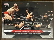 2025 Topps Now WWE 127 Sheamus John Cena Rey Mysterio Finn Balor JD McDonagh RAW