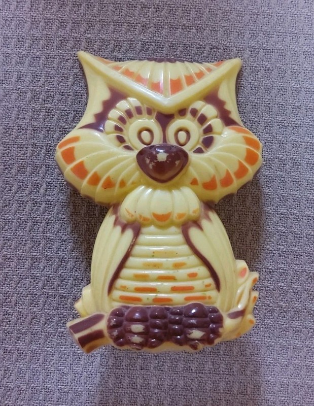Vintage Westland Plastics Owl Night Light - Works