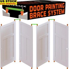 Ultimate Door Painting Brace System Adjustable Support Vertical Horizontal Use
