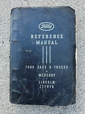 1951 Ford Dealer Reference Manual Mercury Lincoln Zephyr Sales Binder Oem Book
