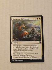 Slaughter the Strong - Commander Legends - LP - Uncommon - Sorcery 