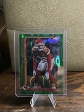 Topps Chrome Trent McDuffie Green /99 #154 Kansas City Chiefs NFL Football Card