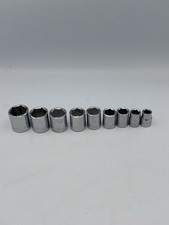 Vintage Husky Usa 38 Drive Sae Socket Set 22012-22028 38-78 9pc